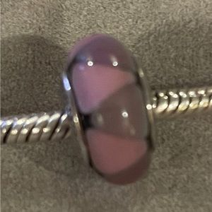 Pandora Purple Murano Glass Charm